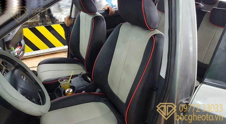 Bọc ghế da xe Kia Carens 8 bọc ghế da ô tô kia Carens