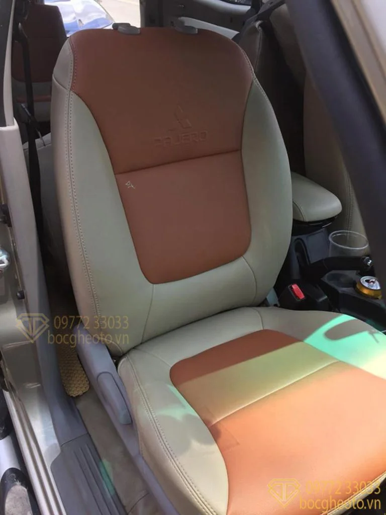 Bọc ghế da xe Pajero 7 mẫu bọc ghế da Pajero