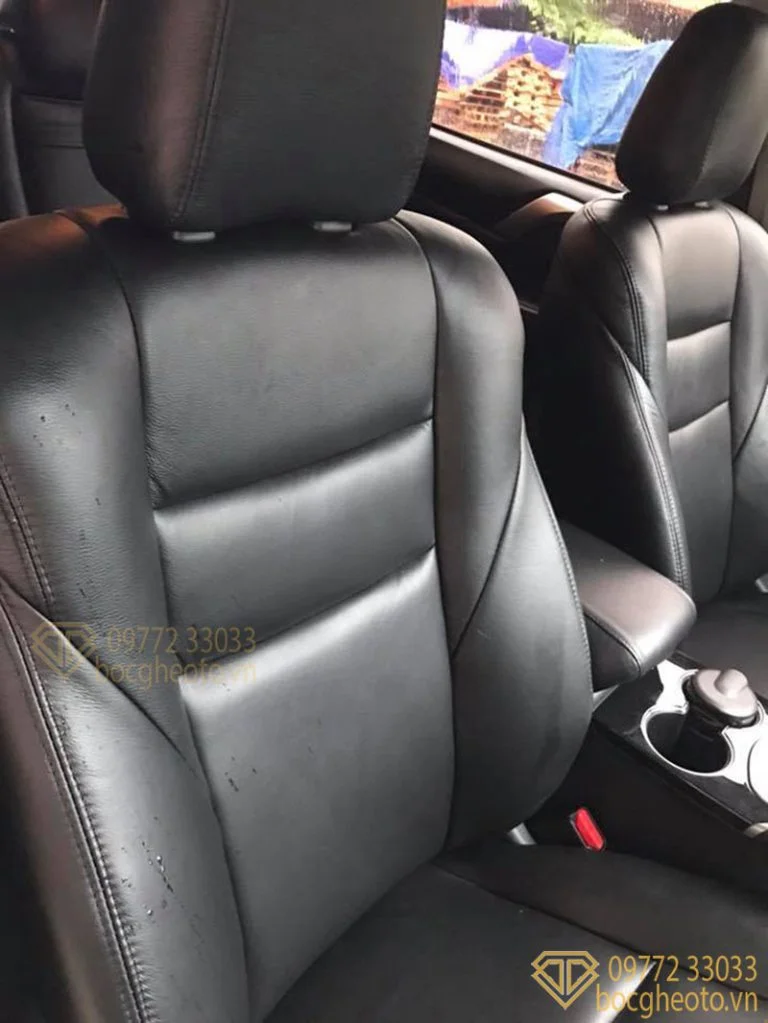Bọc ghế da xe Pajero 4 bọc ghế da cho Pajero
