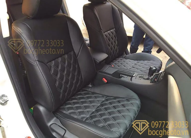 Bọc ghế da xe Pajero 1 bọc ghế da Pajero