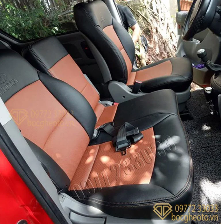 Bọc ghế da xe Starex 9 mẫu bọc ghế da ô tô Starex