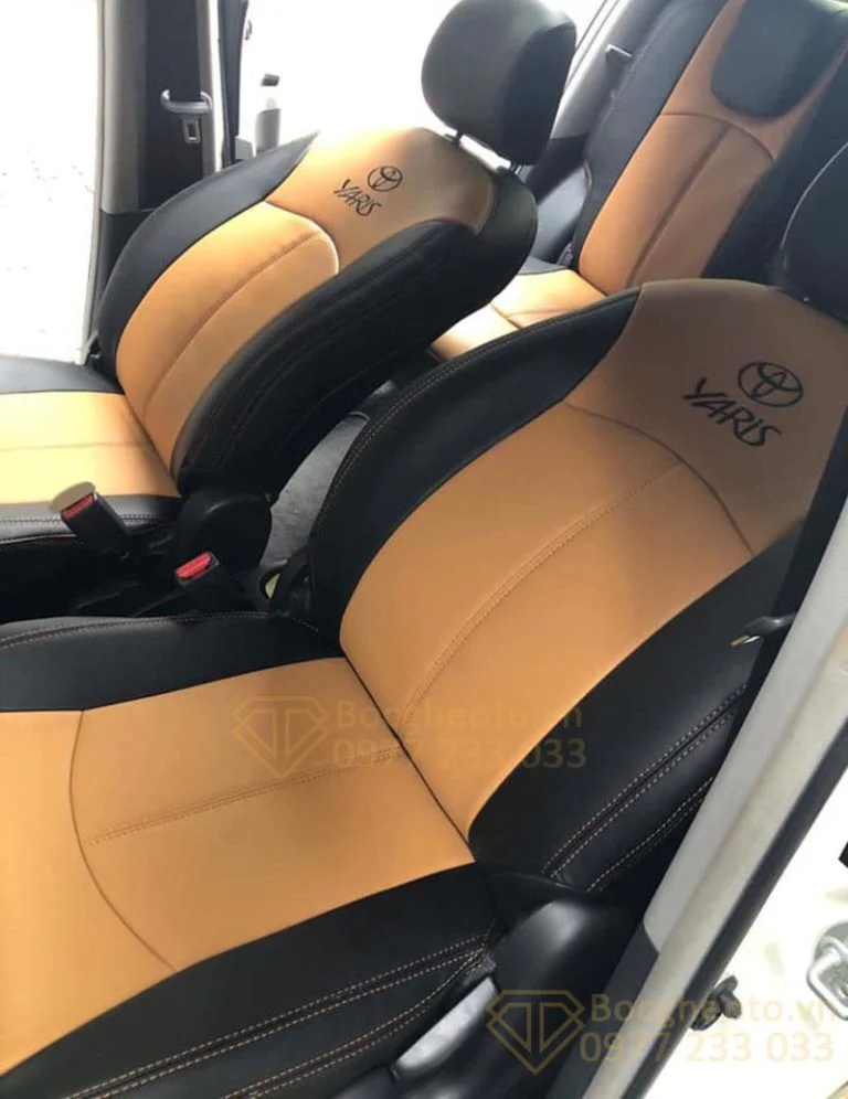 Bọc ghế da xe Yaris 3 bọc ghế da cho Yaris